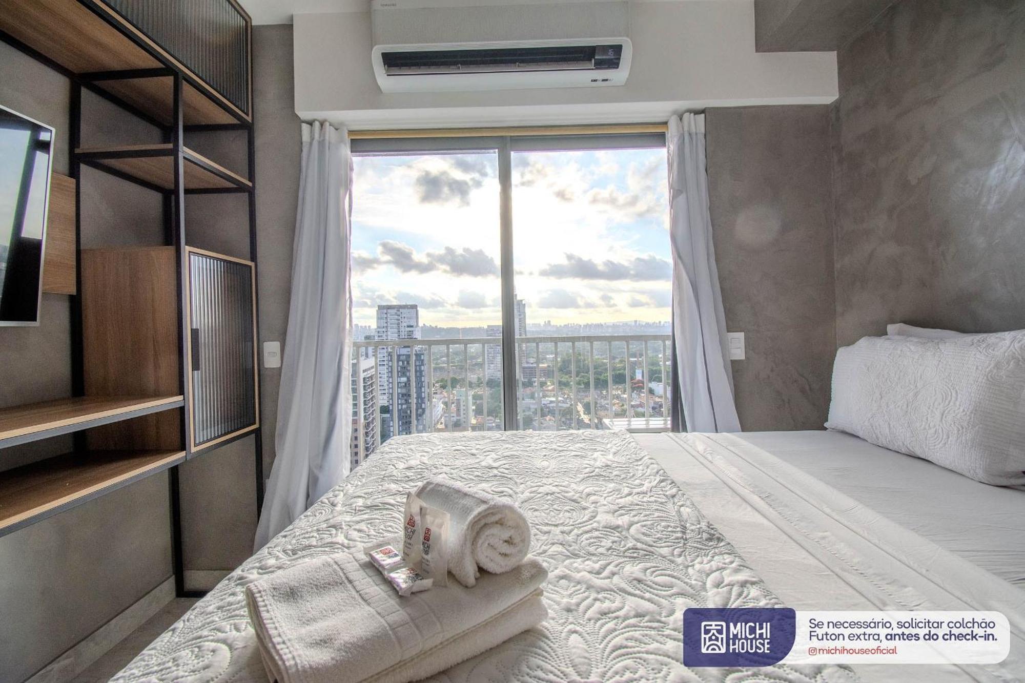 Appartement Maravilhoso Studio Pinheiros Ac/Wf Vista Incrivel à São Paulo Extérieur photo