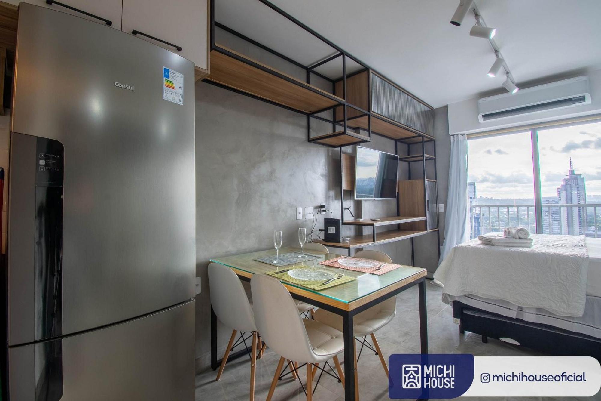 Appartement Maravilhoso Studio Pinheiros Ac/Wf Vista Incrivel à São Paulo Extérieur photo